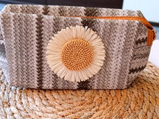 Bolsito neceser organizador floral