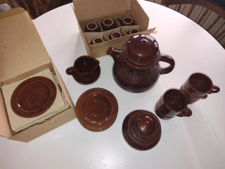 Juego de café completo de cerámica