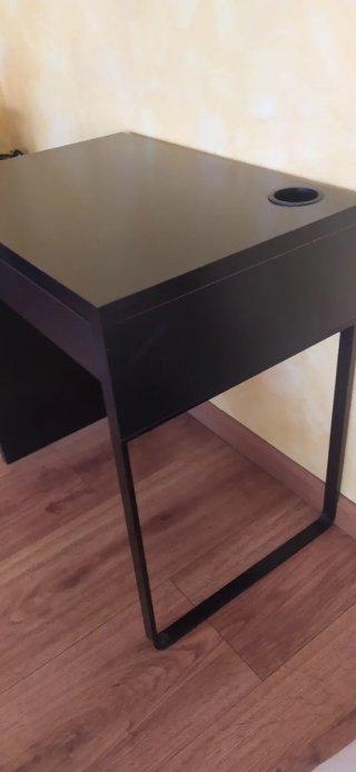 Escritorio Ikea Mickey Negro Marrón