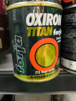 Lote 3x375ml Oxiron Forja Rojo Óxido