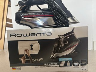 Plancha de Vapor Rowenta Pro Master