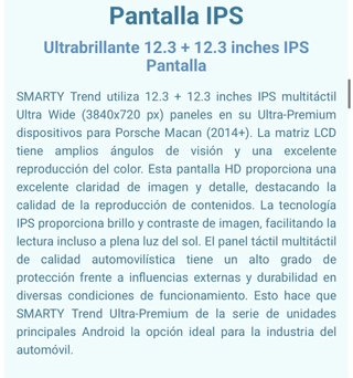 Pantalla CarPlay para Porsche Macan, 2014 2017