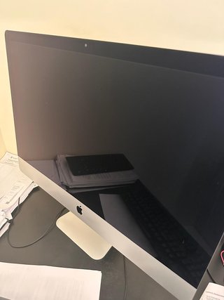 Apple iMac 27 Plata