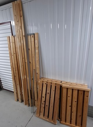 Estantería madera desmontable