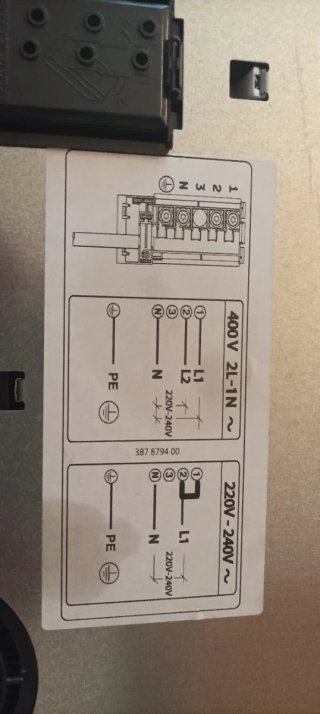 Placa de inducción AEG