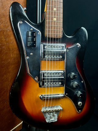 ギター teisco Crown Professional Japan vintage Guitarra eléctrica Teisco Crown Professional de los años 60 de