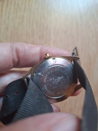 Reloj Forsan Automático Dorado y Negro