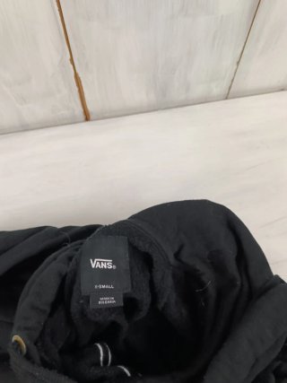 Sudadera Vans Negra con Logo