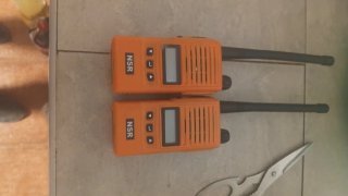 Walkies NSR Naranjas (2 unidades)