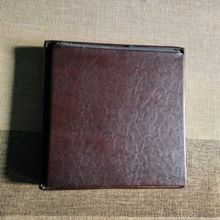 Puff Almacenaje Piel Sintética Marrón
