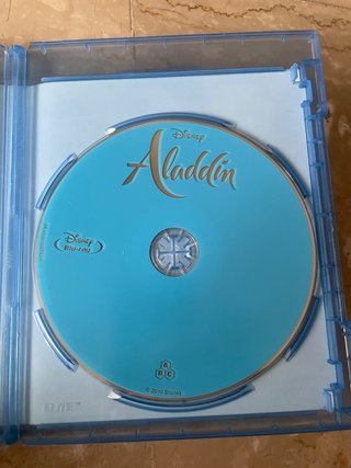 ALADDIN Blu-ray Disney Will Smith