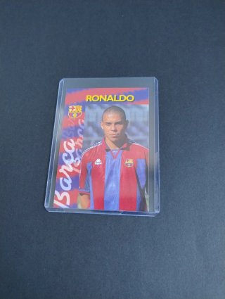 RONALDO NAZARIO ROOKIE BARCELONA 1996 PANINI 20