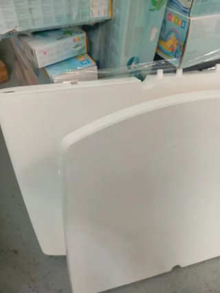 Mesa Comedor Extensible Blanca Plástico