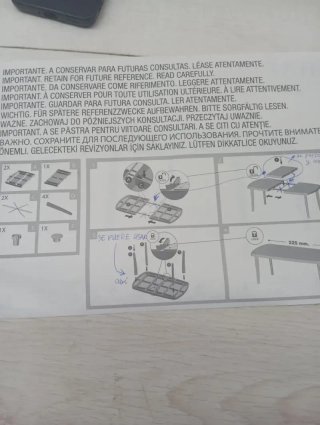 Mesa Comedor Extensible Blanca Plástico