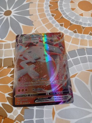Gardevoir y Stonjourner V MAX Pokémon Cards