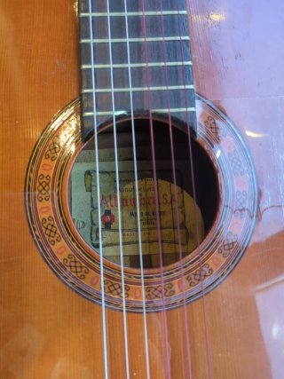 Guitarra Flamenca Alhambra 1975