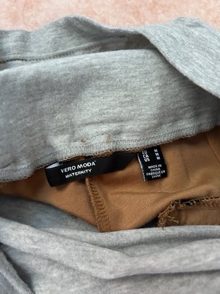 Pantaloni premaman marrone