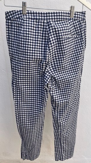 Pantalones cuadros vichy talla L