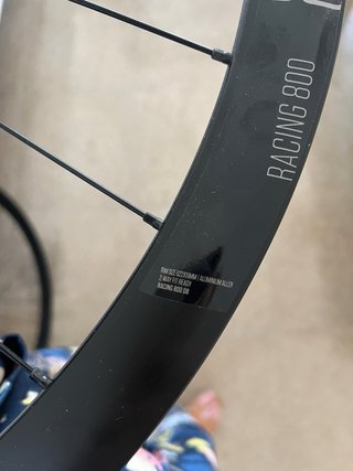 Ruote Fulcrum Racing 800 DB in alluminio