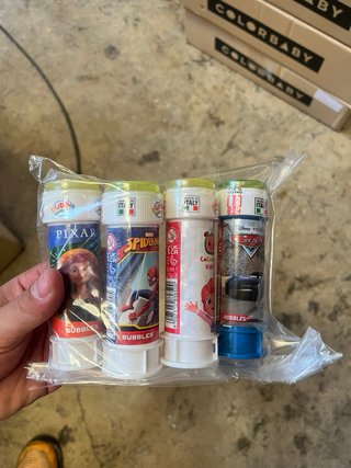 Pack 4 Pomperos variados en bolsa