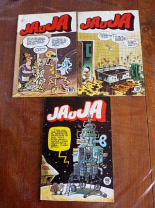 Lote Comics Jauja Núm. 1-3-5 ( 1982 )