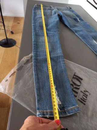 Jeans Parrot 12 anni patchwork pizzo