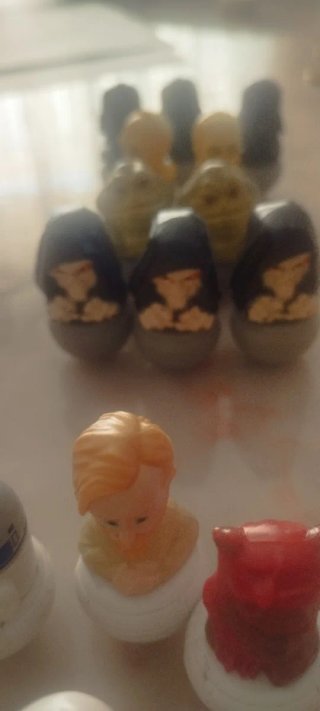Figuras weebles Star Wars Plástico Pequeñas