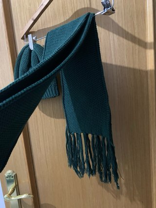 Conjunto bufanda y gorro niña