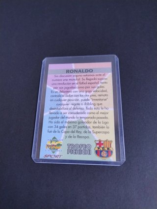 RONALDO NAZARIO 1997 MUNDICROMO PICHICHI BARCELONA