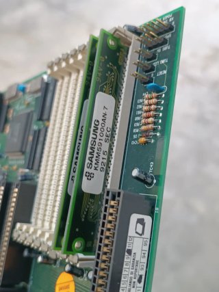 Scheda madre 386 PC CHIPS 20MHz