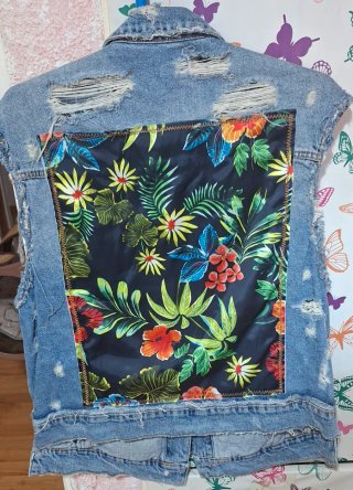 Chaleco vaquero THRIFT MAKERS Talla M