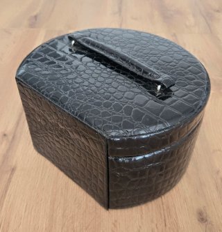 Joyero Organizador con Llave y Espejo