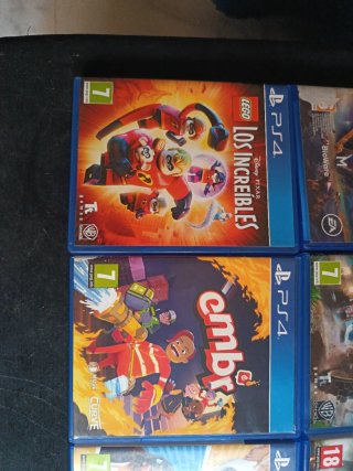 Juegos ps4. 8€ unidad.