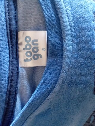 Pijama Coralina Azul y Gris