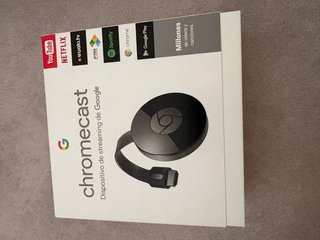 Google Chromecast de 2ª Generación (modelo 2015).