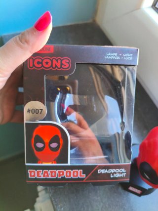 Lampada Deadpool Marvel