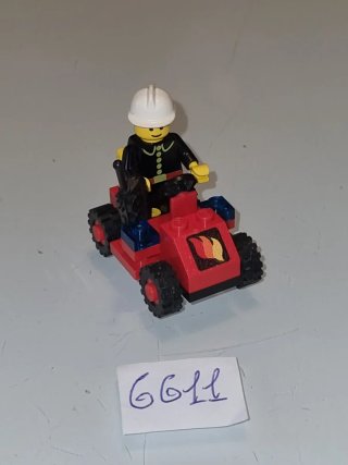 Lego Vintage 6611 Camioncino Pompiere
