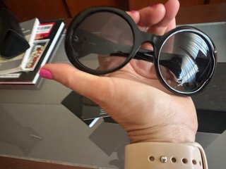 Occhiali da sole Chanel neri