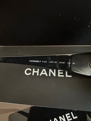 Occhiali da sole Chanel neri