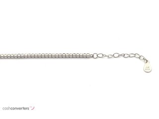 pulsera plata 925mm con piedra con circonita