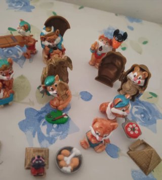 Lotto Sorpresine Kinder Miaoegizi 1997