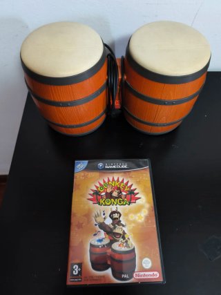 Donkey Konga DK Bongos Nintendo GameCube