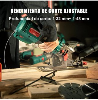 Mini sierra circular HYCHIKA 750W