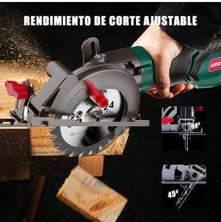 Mini sierra circular HYCHIKA 750W
