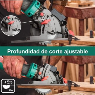Mini sierra circular HYCHIKA 750W