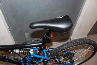 Bicicleta de montaña Btwin 24 pulgadas.