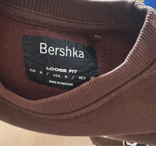 Sudadera Zara Mujer Marrón Cremallera