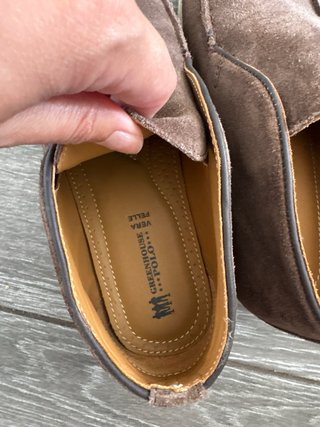 Mocasines de ante marrones