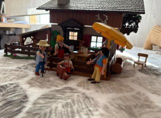 Playmobil Cabaña Montaña Refugio Alpino