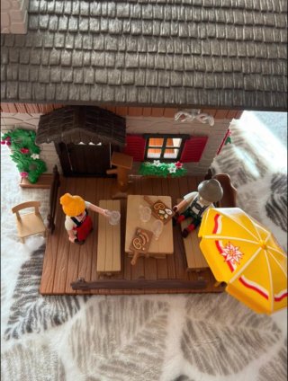 Playmobil Cabaña Montaña Refugio Alpino
